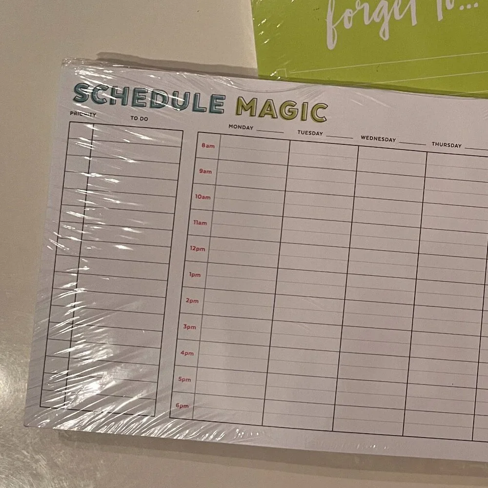 Notepads - To Do List. / Schedule Magic‎ Notepad (new)